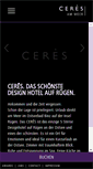 Mobile Screenshot of ceres-hotel.de